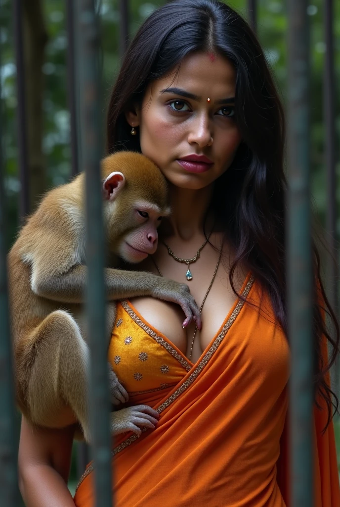 Create a meme page logo like a monkey handle a stylish axe the name most contain 'Kodali Thailam '
