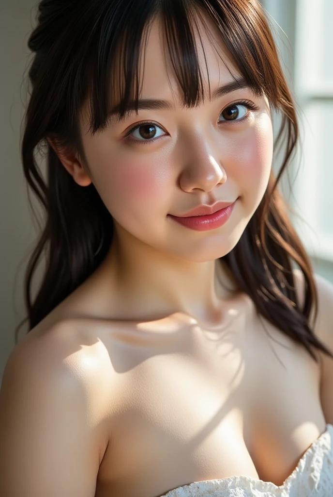 Highest quality, masterpiece, Ultra-high resolution, (Realistic:1.4), RAW Photos, The most famous Japanese beauty has a great time at the night pool,( とてもcute顔, Very beautiful face, Her embarrassed expression as she begs for sex is cute、Beautiful, sculpted figure、Moistened skin with lotion、Highest quality, Super detailed, cute, Childish expression, Lovely, She looks at me with a sexy expression that says she wants to be held.、, Very sexy face), She has very beautiful big eyes, Very beautiful skin, Very beautiful long eyelashes, Very beautiful lips, Hairy pubic hair、Pubic hair is coarse、Sweaty、Temptation Pose、Tears and confusion、Breasts are beautiful、For plump, moisturized skin、Her plump thighs are revealed、Small bust size、Completely naked,