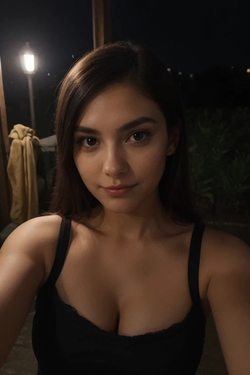 highest quality, epic realistic, ((in the pitch black darkness :1.4)), (()),(background: dark ) high contrast ,glorious picture, lowest lux, lighting face, she's comfortable, wearing white lingerie, looks incredible, (8k, Raw photo, Highest quality),(epic realistic:1.5), a woman, face,(detailed eyes:0.8),(looking at the camera:1.4), (Highest quality), ( high contrast, deep shadows),Intricate details,cinematic,((skin:1.4)), (long dark hair:1.3), long hair, messy ,(Hdr:1.5),Detailed, colors, Superior quality, Masterpiece, Raw Photo (20-year-old, looking at viewer), beautiful, (wearing underwear,), perfect, natural, perfect composition, portrait, perfect face, smiling expression, Captivating eyes, Bright details, Tight lips, (High Skin Detail),, (blue tint: 0.6), (sale: 0.8), (bloody: 0.7), Key lighting , (backlight: 0.5), Medium depth of field, Canon 5d, 50mm lens, f/4 apertures, (Ultra-detailed, Complex detail), sharp focus, soft colors, 8k, Absurd, 80mm, dark background, photography, smiling, small round breasts ,