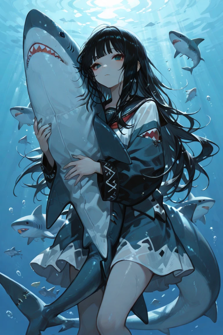 komi shouko,A girl with,Fleshy thighs,Comic cover style,Comic title,lovly,Ocean park,Cool underwear