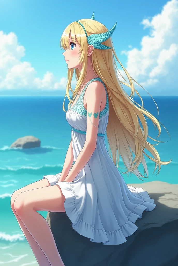 <lora:e7 AOL:1> e7 AOL, small breasts, flat chest, white summer dress with blue borders,
(masterpiece),  best quality, highres, 4k, 8k, Detailed Illustration, intricate detail, cinematic lighting, amazing quality, 1girl, fit female, amazing shading, soft lighting, facing camera, perfect eyes,