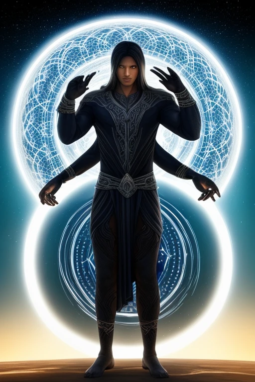 A cosmic humanoid entity 