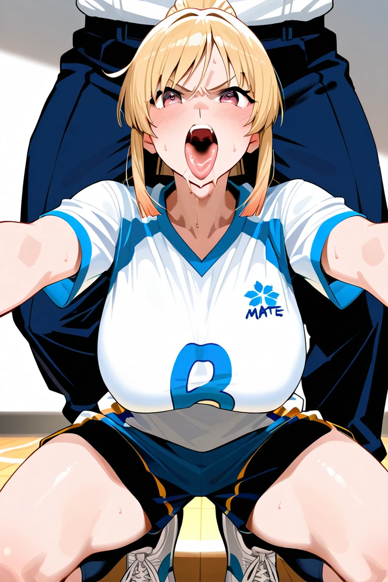 Bleachers Cheerleaders Sex with men Penis insertion Cramp Dirty eyes, cool expression, blank expression, double V sign, wet crotch、Love juice, climax, legs shaking、A lot of people with semen overflowing from their pussies