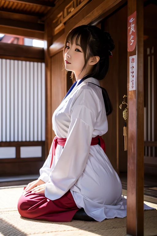 NSFW、1 female, Overweight, Extremely fat, Chubby, fantasy costume, get down on all fours, Japanese, 4k, High resolution, masterpiece, highest quality, fine skin, sharp focus, (cinematic lighting)