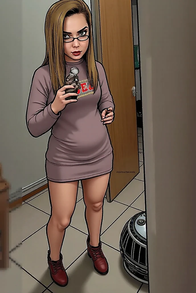 (((NSFW:1.8))),((Nude:1.9))),(((1 person:2.0))),(((naked:1.2))),(((Short belt:1.2))),((Wear a watch:1.3))),(((Showing cleavage))),(((Exposed thin inner thighs))),(((Small breasts:1.5))),(((nakedの腕))),(((Brown straight hair:1.5))),((Blushed face:1.4)), Beautiful detailed girl, Very detailed目と顔, 緻密でBeautiful Eyes, Very detailed, High resolution, Highest quality, masterpiece, Very detailed, 8k wallpaper, wonderful, finely, Highest quality,((Drunk:1.4)),(Standing in front of a wooden wall),Beautiful Eyes,((Crying face:1.5)),,Above the knee shot,((Are standing:1.2)),((Put your right hand on your chest:1.2))