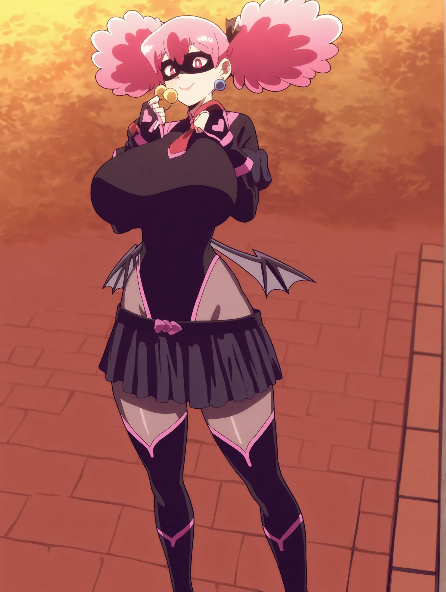 TMM_Ichigo_Momomiya, 1girl, solo, smile,, (majestic, stunning, exquisite:1.3), full body, boots, medium breast, curvy, bimbi