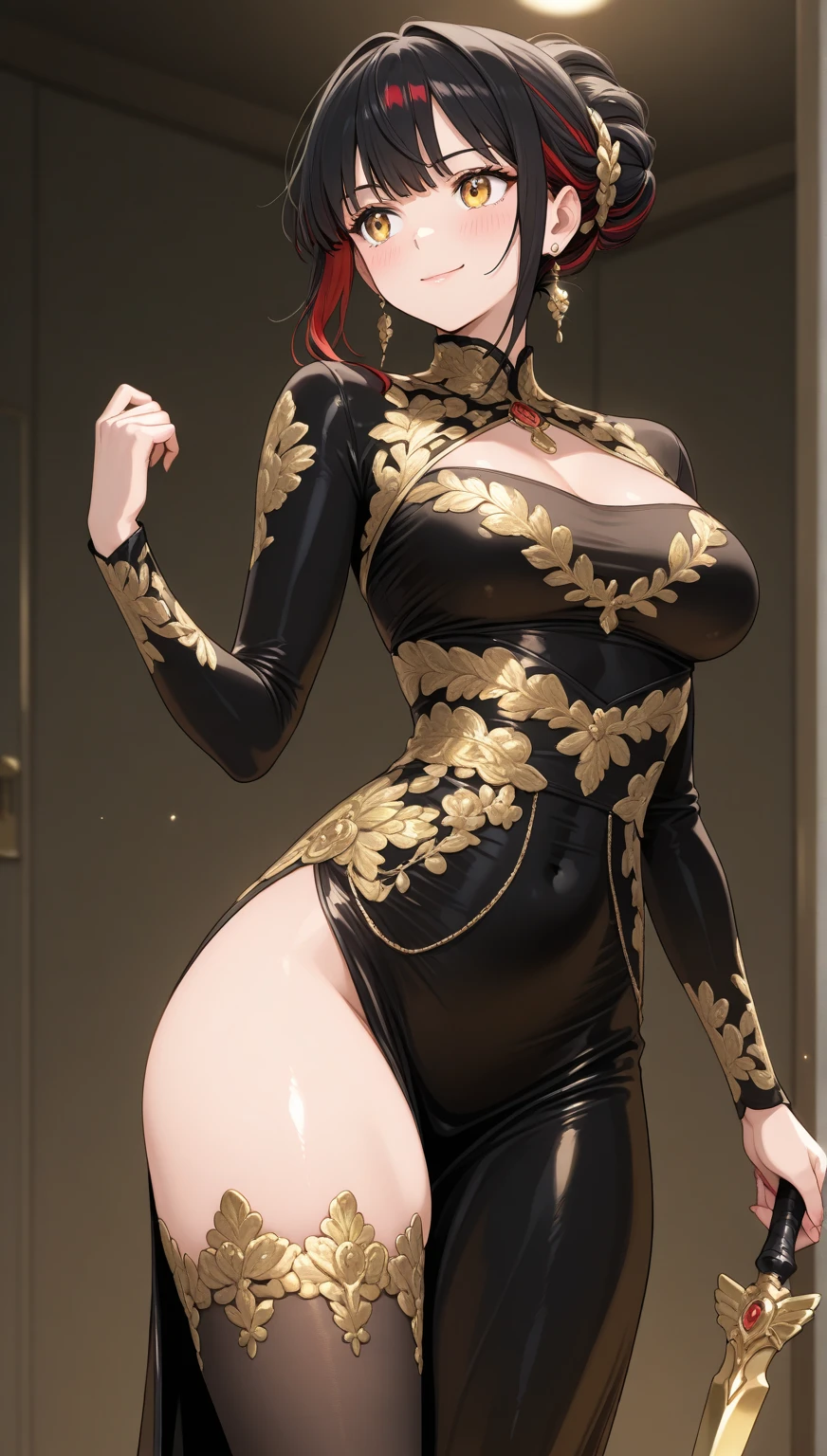 Photo of Anna of Arendelle wearing thight opaque pantyhose,  cameltoe, huge breasts, bursting huge breasts, big ass