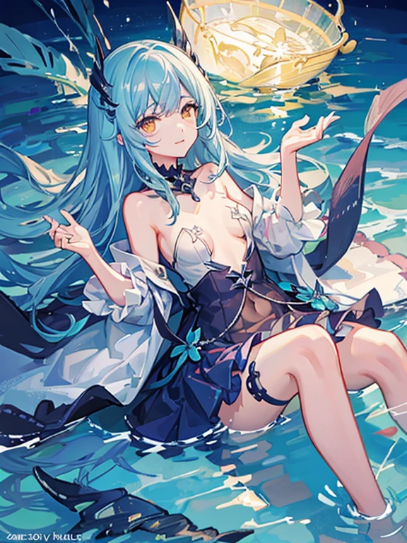 1girl,cetus,coda,ocean