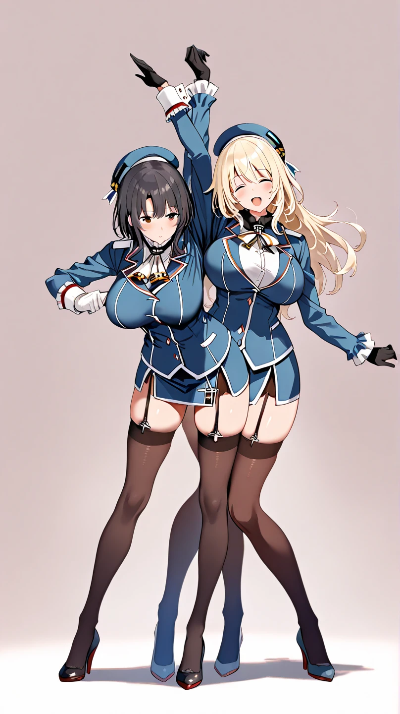 ((4girls))、bunny girl、white rabbit ears、wrist cuffs、black leotard、sagging breast、(milf、Mature Woman:1.3)、Black fishnet stockings、garter belt、blue_archive、(((Karin the Horned Shield、black skin、Yellow Eyes、Black Hair、long hair、Black bunny suit)))、(((Ichinose Asuna、Blonde、long hair、hair over one eye、Light blue bunny suit)))、(((Ganyu Ako、Light blue hair、Short Hair、Light blue eyes、Light blue bunny suit)))、(((Hasumi Hakawa、Black Hair、long hair、Black Eyes、White bunny suit)))、Halo、casino、casino、casinoテーブル、Black high heels