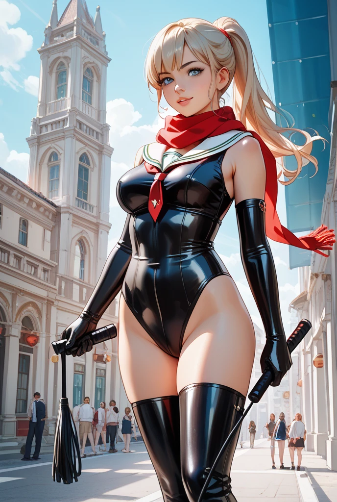 masterpiece, exquisite, {Girl hermosa y meticulosa}, Supergirl, 1_Girl, Beck, la Girl blanca de 18 años, She has dirty blonde hair, blue eyes, and noticeably pale skin, surprised face, shy smile . she has such a fair complexion, long blonde hair, long bangs in front, the ends are at the level of your eyebrows. She has a slim figure with smaller breasts and narrow hips..... Wearing a BREAK Supergirl suit. Includes a white transparent blouse (marked nipples), She also wears a short, white pleated skirt., Wear gloves, ROMPER high boots in plain white... (that lace on the front). He also wears thick white socks that reach below his calves..... upper body portrait, buttock in the air, without underwear, without pants, marked nipples,(the wind lifts the skirt), neckline, dynamic, ultra high definition, 32K, (perfect anatomy:1.5), perfect legs, in the style of Artgerm and Adam Hughes, perfect arms, without underwear, Without trousers, upskirt, you can see a little of her vagina, blonde pubic hair, The skirt flutters in the wind、no panties、Wind Lifting Skirt, Outdoor location, (clouds, city, impressive view), flying in the air, sexy, big , no panties, Without trousers, standing, showing the tail, wet vagina, very visible anus, Views from below