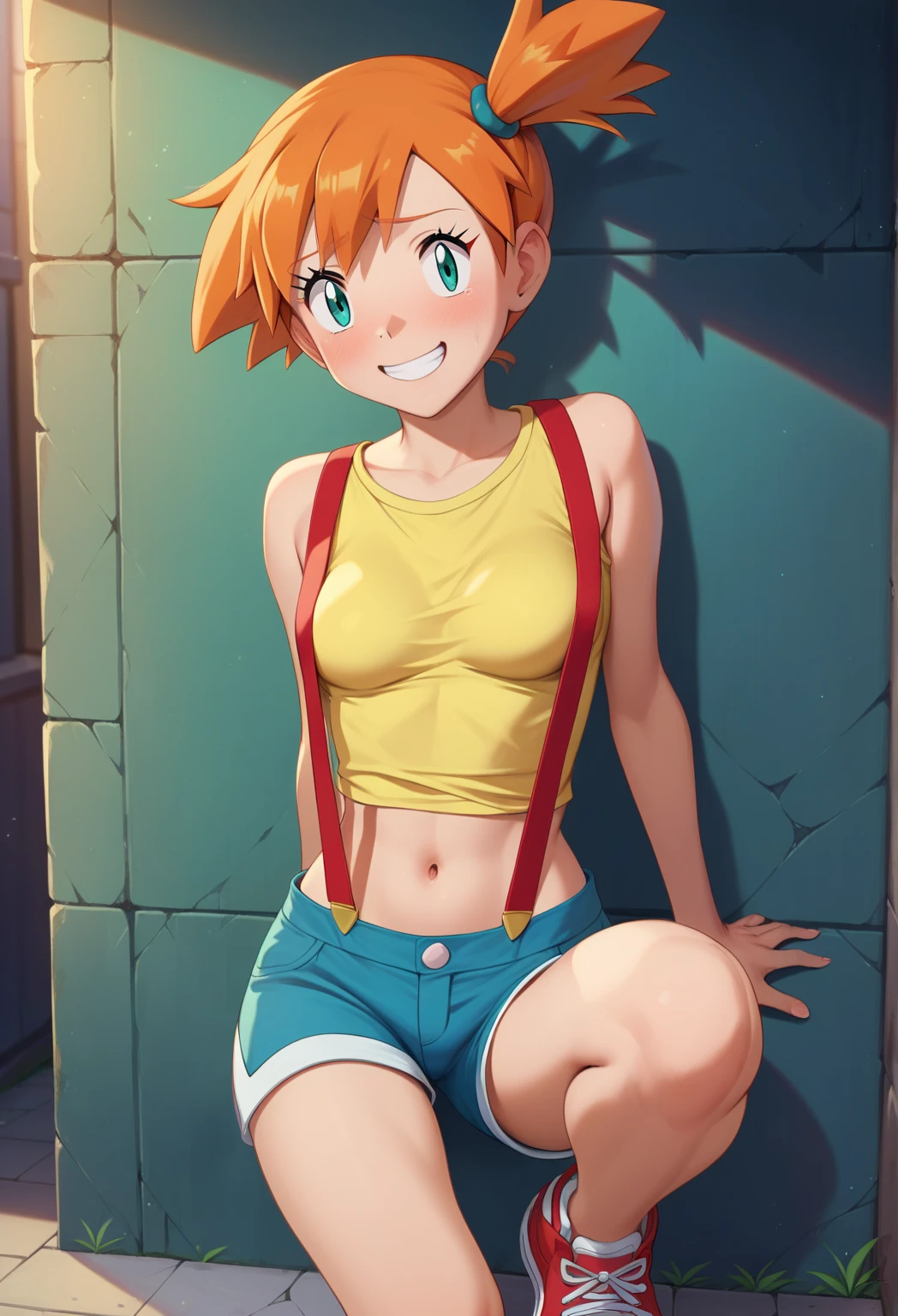 Chibi, Cute girl blue eyes, 1.2 nsfw, big heavy breasts
