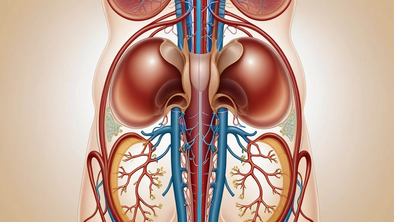 Arterial and venous system of the mammary gland