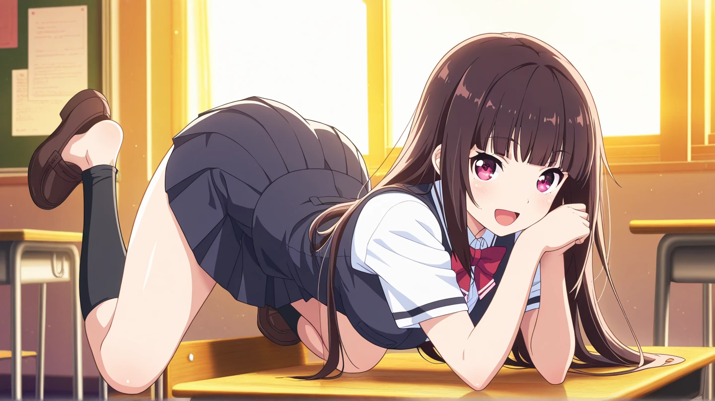 Highest quality,Highest quality,One girl,10 years old,Mouth closed,orgasm,blush, Sweat,Nanoha Takamachi,Takamati Nanoha,Twin tails,Hair Ribbon,((One Piece Uniform:1.3)),classroom、White panties、Squat、Look at this、skirt、、Attacked by tentacles、Tentacles wrap around my legs、Tentacles in the crotch、Captured by tentacles、cry、shout、Ecstasy face、skirtの中の触手、Do not run away、Lying down、Torn clothes、skirtの下からスパッツが見えます、Spread your legs、Disheveled clothing、skirtをめくった、