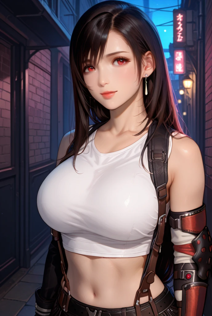 nsfw, ((erect flesh rods)), ((vaginal,sex)), (shirt lift:1.5), (((showing nipples:1.3))), ((spread pussy:1.4)), (top quality, masterpiece), ((on bed)) (((FF7,Tifa_lockhart))), rocket tits, (((suspender, tank tops, A dark-haired, length hair, elbowgloves))), ((Beautiful detailed red eyes)), (Beautiful highlights of red eyes)), Facial light, navel, High exposure, (((tight mini-skirt))), Exposure of the abdomen. ribs, abs, nsfw, ((showing nipples)), ((spread pussy:1.4)), nsfw, ((erect flesh rods)), ((vaginal,sex)), Ultra-detailed face, (((FF7,Tifa_lockhart))), (black brown hair, big breast:2.0),nsfw, ((showing nipples)), about 18 years old,kawaii, (open mouth:1.2), (Blushing Faces of sexual arousal:1.5), She's in heat, closed eyes, nsfw, ((showing nipples)), ((com on face:1.3)), cum on body, ((excessive cum))