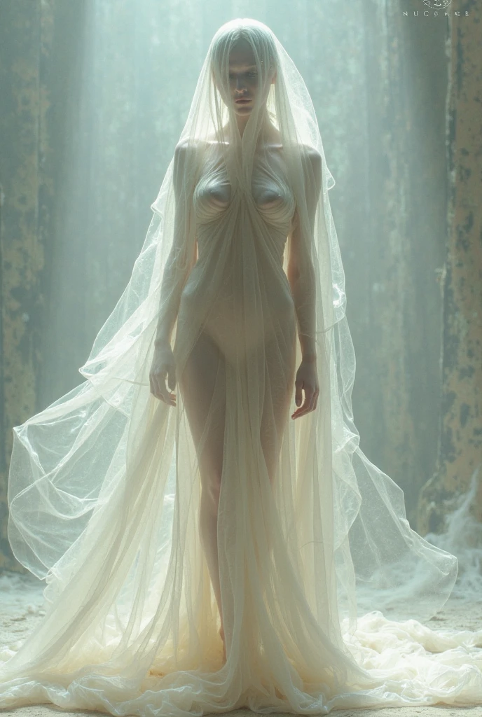 A white shadow entrying in body 