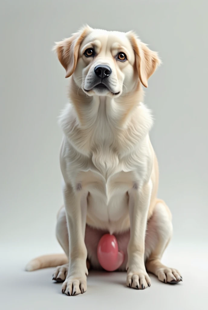 Dog head on a sexy woman perfect body in your house and being your sex slave and is naked and having sex with you