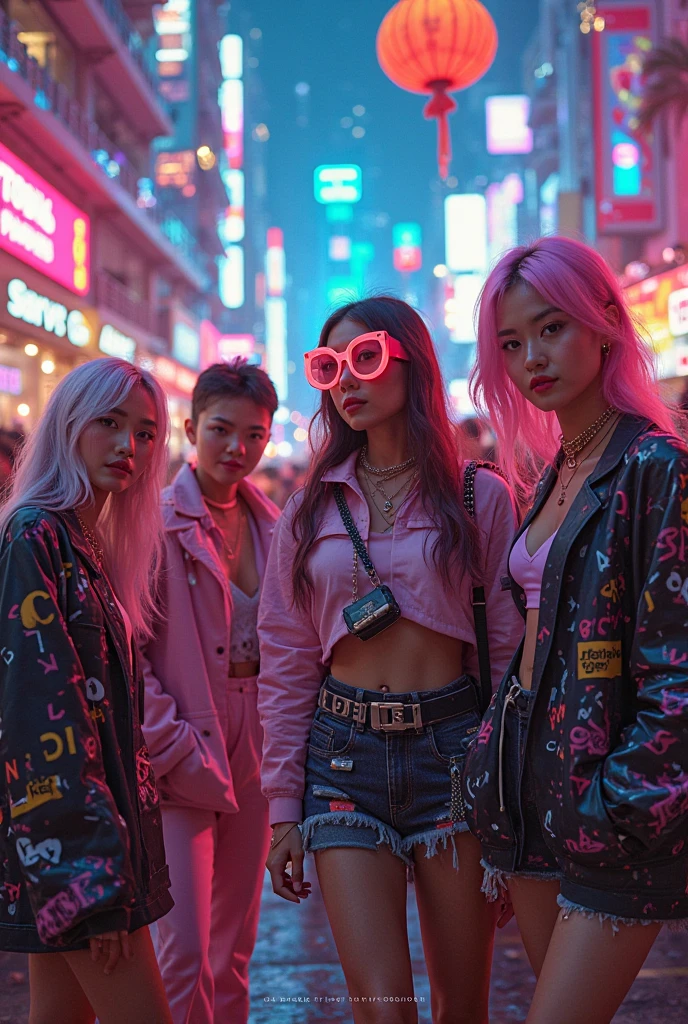 Make a chic kpop group