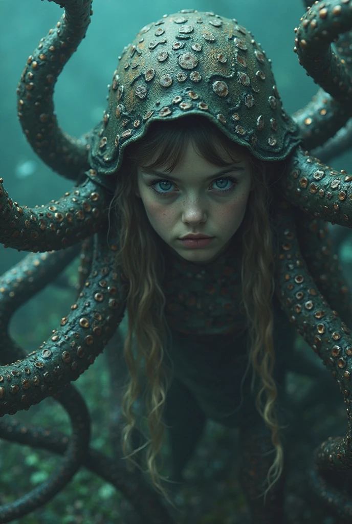a young women (Emma Watson) experience an intense orgasm, surrounded by alien tentacles in a slime-filled pit, plusieurs tentacules se livrant à des actes sexuels avec elle, Renflement du ventre, covered with'éjaculat sur le visage et l'gaping anus, ultra realistic, 8k, very detailed, Photorealistic, head of'artwork, Cinematic lighting, couleurs dramatiques, Dark fantasy, surrealist