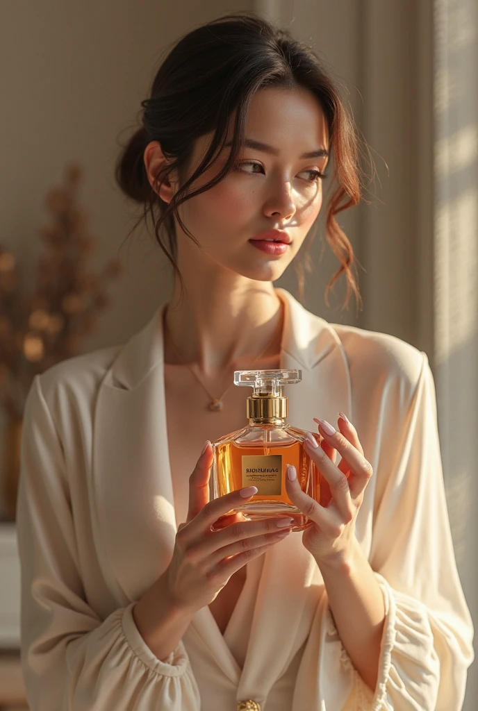A text image for an ad that says "The smart way to buy perfumes"