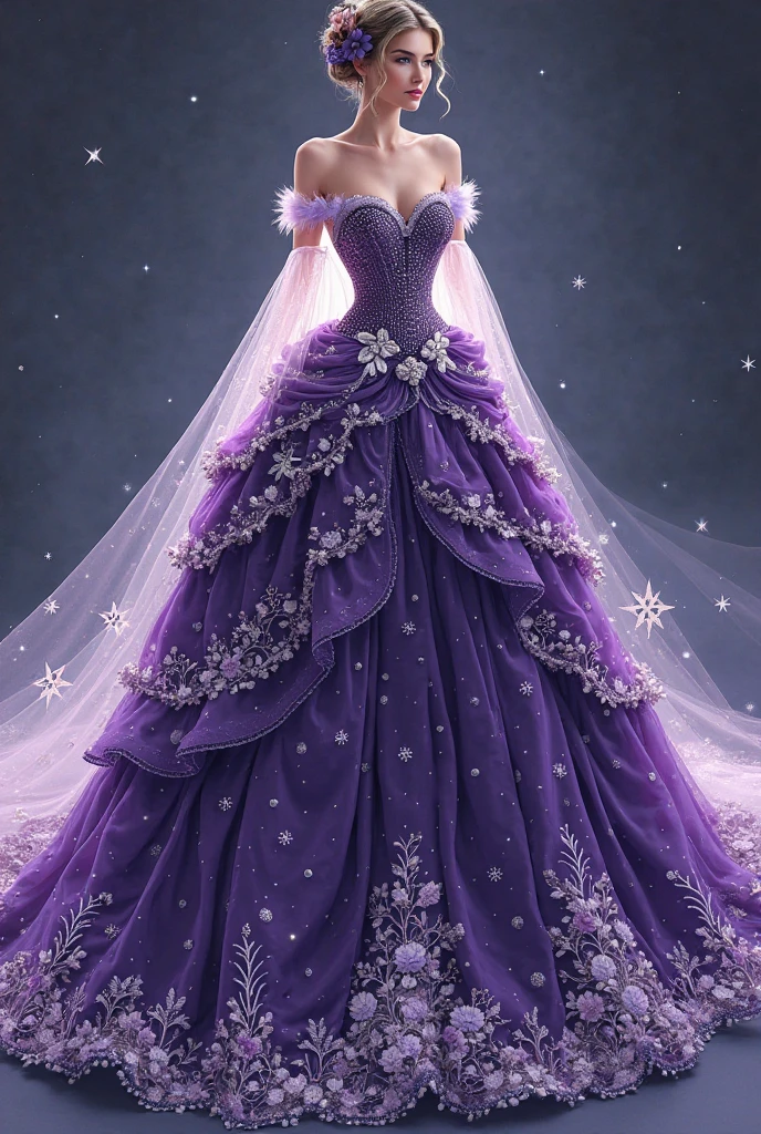 ultra detailed, sharp focus, best quality, masterpiece, colorful, purple hair, purple hair, <lora:wrenchelegadome:1> wrenchelegadome, long dress, hair ribbon, hair ornament, beautiful face, best quality, masterpiece, intricate details <lora:ZergAI:1> ZergAI