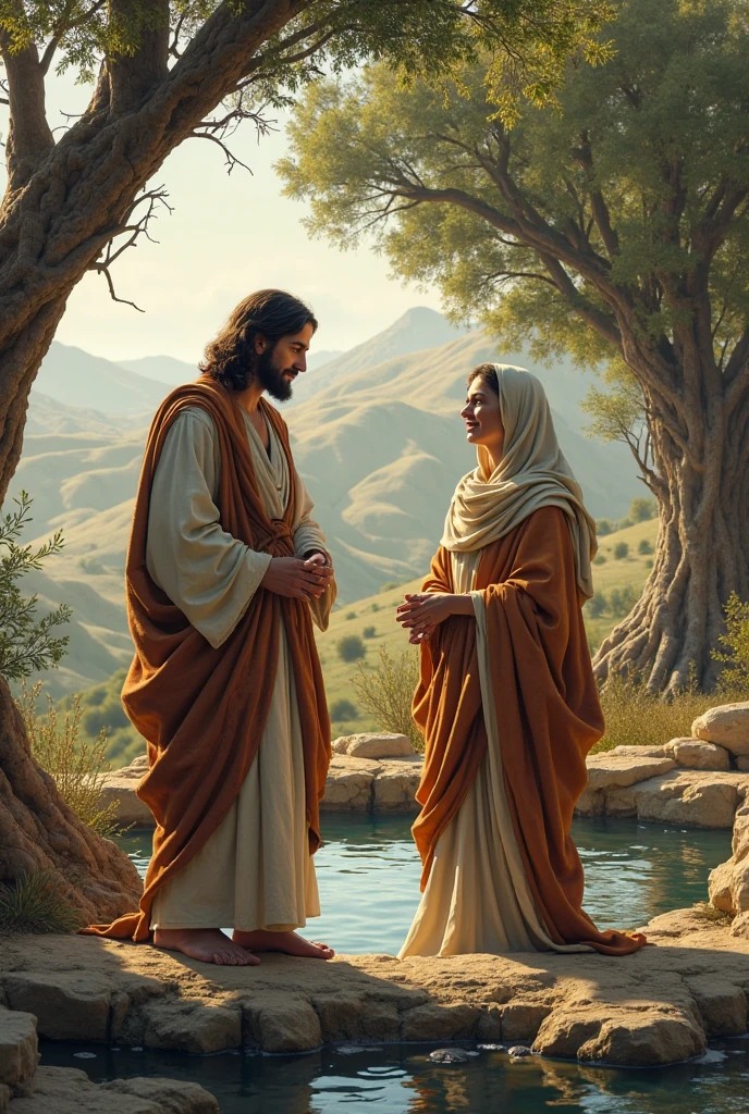 Jesus at Jacob's Well