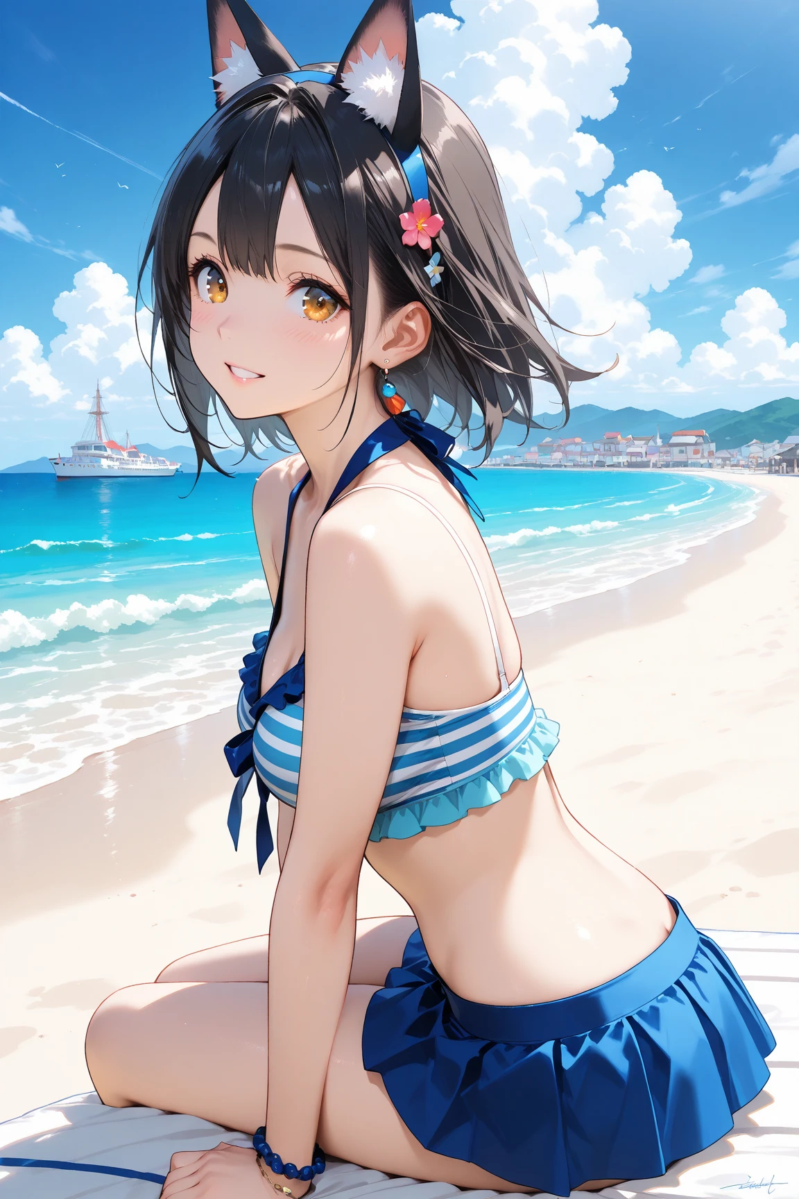 Silver-haired girl drawn in high resolution Japanese anime style、whole body、Women in yellow bikinis taking photos on a deserted beach, model bikini, , Young and cute gravure idol, Posing together in a bra, Russian and Japanese mix, sakimichan, Asian woman, Wear a swimsuit, that&#39;that&#39;that&#39;that&#39;that&#39;that&#39;that&#39;that&#39;that&#39;that&#39;that&#39;that&#39;that&#39;that&#39;that&#39;that&#39;that&#39;that&#39;It&#39;s hot with the shining sun, Japanese Model, Cute Core, sakimichan HDRI, Young Gravure Idol, Chubby