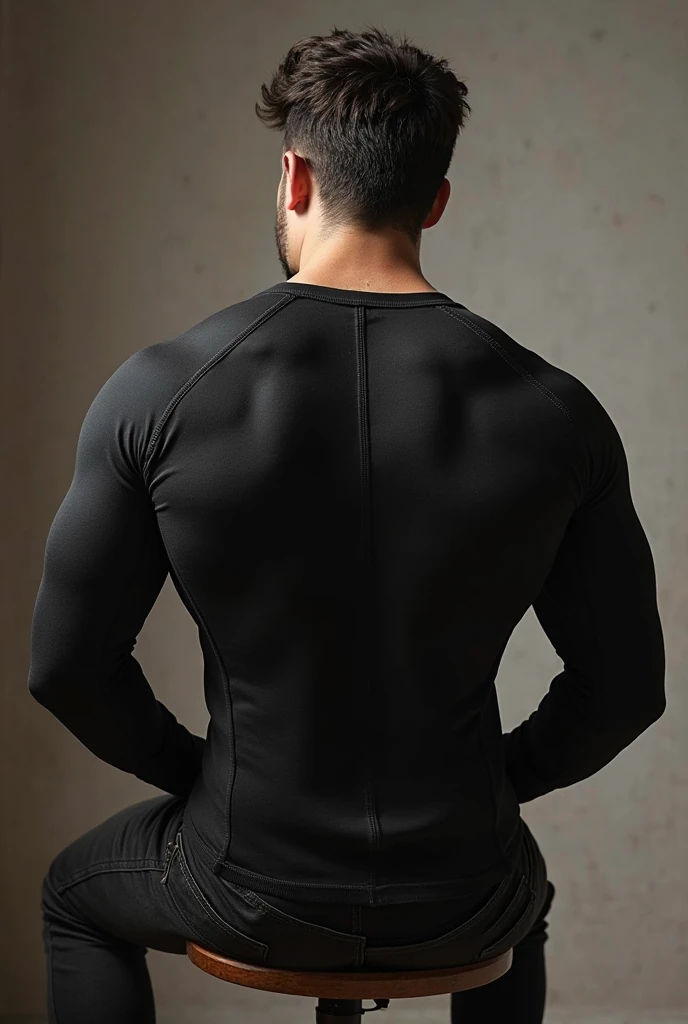 a hot hunk in track pants, handsome face, crotch bulge, <lora:hardvpl:0.8>