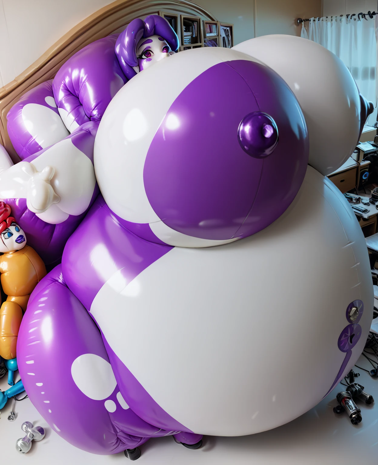 Hair Bow, purple hair,Big Baby Bump pregnant, School girl, Big boobs, nipple, cum, Big Black Balloons,16 years girl, Big pregnant Belly, Big Pregnant girl, Largest Belly of Pregnant, Huge Pregnancy, background hotel room,Huge 9 months Pregnancy Belly, hugest pregnancy belly, purple eyes, background school gate