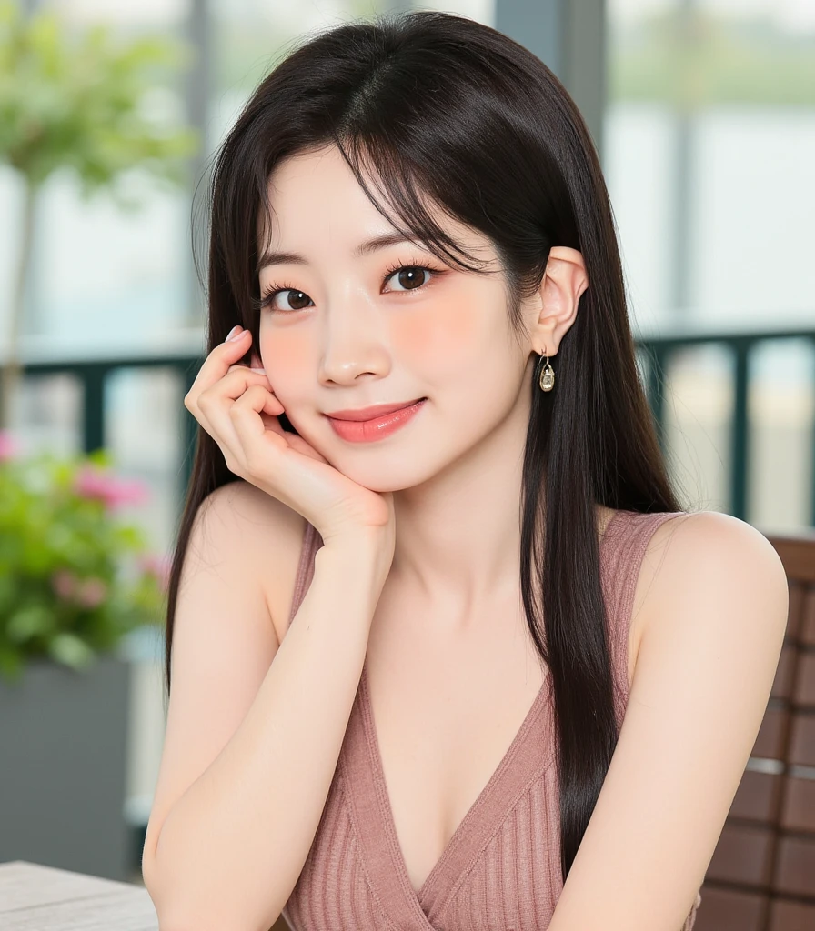 8K, Ultra-high resolution, highest quality, masterpiece, Surreal, photograph, 1 girl, (:1.3), pretty girl, Cute face, Beautiful eyes in every detail,masterpiece,(8k, RAWphotograph, highest quality, masterpiece:1.2), 超detailed, Ultra-high resolution, (Realistic, Realistic photo:1.37), Portraiture, 高精細RAWカラーphotograph, プロのphotograph, Very delicate and beautiful, 非常にdetailed, 8k wallpaper, 驚くほどdetailedなディテール, Large file size, Official Art, highly detailed CG Unity 8k wallpaper, 非常にdetailedな美しい女性, 非常にdetailedな顔, 非常にdetailedな目, 非常にdetailedな肌, 非常にdetailedな指, 非常にdetailedな鼻, 非常にdetailedな口, Perfect Anatomy, 非常にdetailedな背景, Very fine clothes, One girl, (Age 25:1.2), 20th Generation, Cute Woman, Realistic body, , Fair skin, Glowing Skin, Slender body, Handsome body, Black Hair, short hair, (Blunt bangs:1.2), smile, Young people, Realistic Face, Delicate eyes, Droopy eyes, lingerie, See-through, Earrings, Viewer Perspective, Cowboy Shot, Look forward, Opposition, Dynamic Lighting, Very large breasts, Cowboy Shot, Shadow, fashion show, show, Dynamic pose,Bold Pose、Look at the audience、beauty,Long neck、Smile a little、Please close your mouth and laugh、(((Ideal body proportions))),A cup small breasts :2,、Portraiture:2、Perfect Anatomy、Vivid details、detailed、Surreal、光とShadow,Strong light,Fashion magazine cover,Thin lips