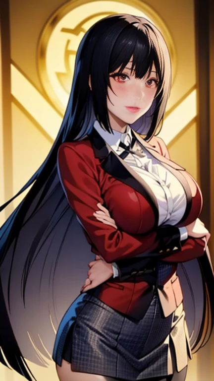 （（Awkward, blush, charming, Close your eyes, open mouth，Tongue，with tears in eyes, Saliva residue,The hem of the skirt is wet, Brushed,）Large Breasts:1.5、Low-cut，Cleavage, Wide hips,）The Last Vision, Ultra-high resolution,4K,Super detailed, photography, 8k, HDR, high resolution, absurd:1.2, Kodak Portrait 400, Film Grain, Blurred background, Bokeh:1.2, lens flare, (Energetic_color:1.2),专业photography师