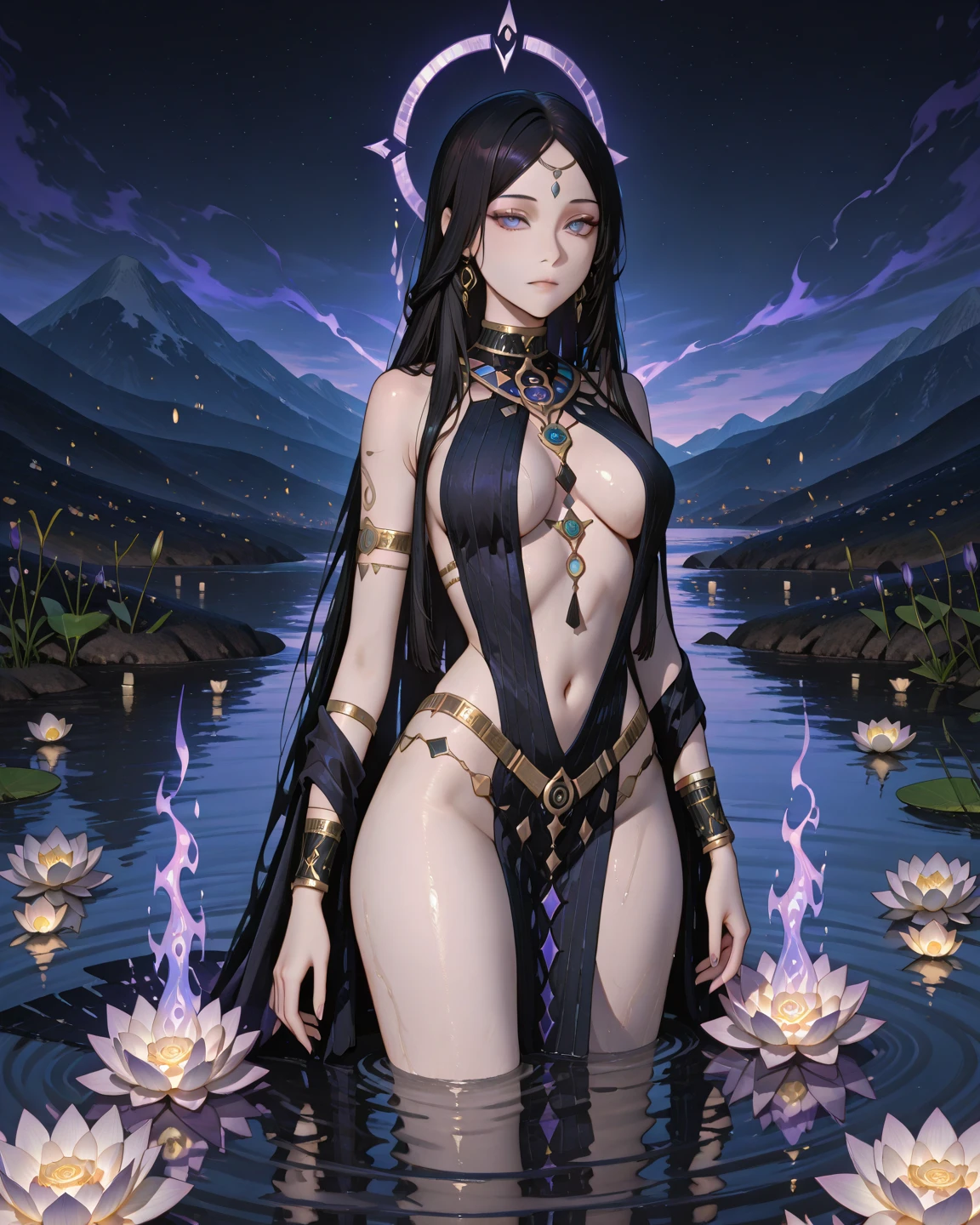 An intricate and stunning latern with glowing lights, delicately patterned metal, and vibrant colors on a dark background. Nighttime cityscape surroundings, gentle mist, and a hint of mystical ambiance.1girl,alraune, flower,navel,black_hair,wisteria, parted lips,white bikini,mandala and flower tattoos on the naked body, visible beautiful pubic area, pink nipples, small breasts in the view, full body, Sakimichan art, oriental mandala tattoo, fractal background, silver and gold and bronze spirit, floating ancient clock, ancient lamp,slight smile, roman column, ancient temple,beautiful teen girl, splash effect, sea, extremely soft, flowing paint, 3d liquid painting, 3d fractals, gold-silver-bronze metallic colors, light particles,A beautiful nude woman completely covered in paint floating in a pool, beautiful lighting, beautiful large detailed eyes, Nirvana, relaxed, paint drips, Spirals of Paint, Paint Splatter, (Beautiful Swirls of Paint Swirls),beautiful caucasian girl close-up,beautiful visible pubic area, pink pesons, small breasts a the view, pond of water in the garden, tattoos of mandalas and flowers on the naked body, floating old clock, lamp, lantern,pond of water in the garden,beautiful visible pubic area, pink pesons, small breasts a the view,Nirvana, relaxed, paint drips, Spirals of Paint, Paint Splatter, (Beautiful Swirls of Paint Swirls), by By Sandra Chevrier, vivid contrasting colors, chromatic aberration, black background, Best Quality, (realistic: 1.2), (high contrast: 1.2), black hair and gold and silver and bronze decoration, goddess of the forest, beautiful caucasian girl close-up, beautiful goddess fused with forest and trees, black hair fused with platinum and gold, girl naked skin wet with water, beautiful visible pubic area, Exposed small breasts, garden pond, mandala and flower tattoos on the naked body, floating antique clock, lamp, lantern, garden pond, visible beautiful pubic area, pink nipples, small breasts in the view, full body,