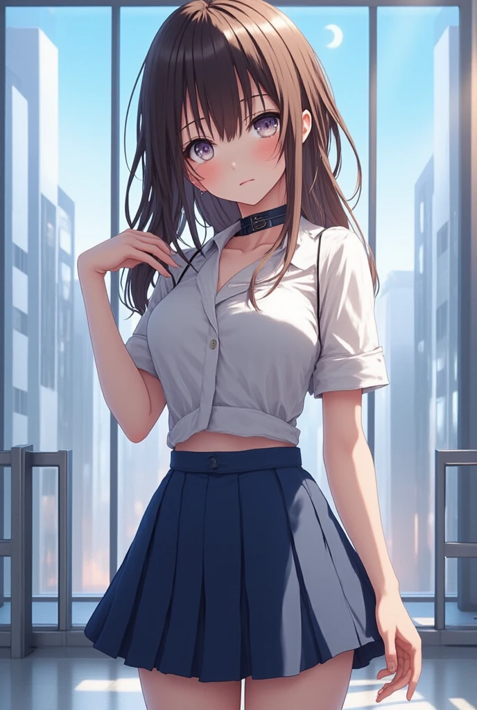 1 female, , high quality, masterpiece, Ultra-high resolution, Cinema Lighting, 1 female, , high quality, masterpiece, Ultra-high resolution, , Cinema Lighting, suspenders　　　Moderate breasts　 　 　　　　　 　　　　Small face　 　　　　　　　　　　　Looking up　　　　Sweat 　　　Thin belt　buzzer　脇Sweat 　　　　 　garter belt　　Belt on pants　　holster　 　　Hands behind your back　 　Looking up　Anxious face　Knee-high　Knee socks　Knee-highソックス 　garter　ふとももにgarter belt　Checkered mini skirt　 　　Panty shot　Skirt gap Armament　　　holster　holster 　　Hands behind your back　 Anxious expression　　Anxious face, legs apart　Armament　　Leg Holster　holster　See-through clothing　heavy rain　Rain-soaked dress shirt,Moderate breasts　ガーターbelt　suspenders　Garter on the thigh　Checkered mini skirt　Looking up　Pause　belt　Armpit sweat　Hands behind back　Raise your hands
