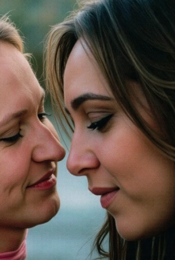 Mother and son together(Son is a boy) se beijando na boca ,Beautiful mother and son kissing on the realistic mouth