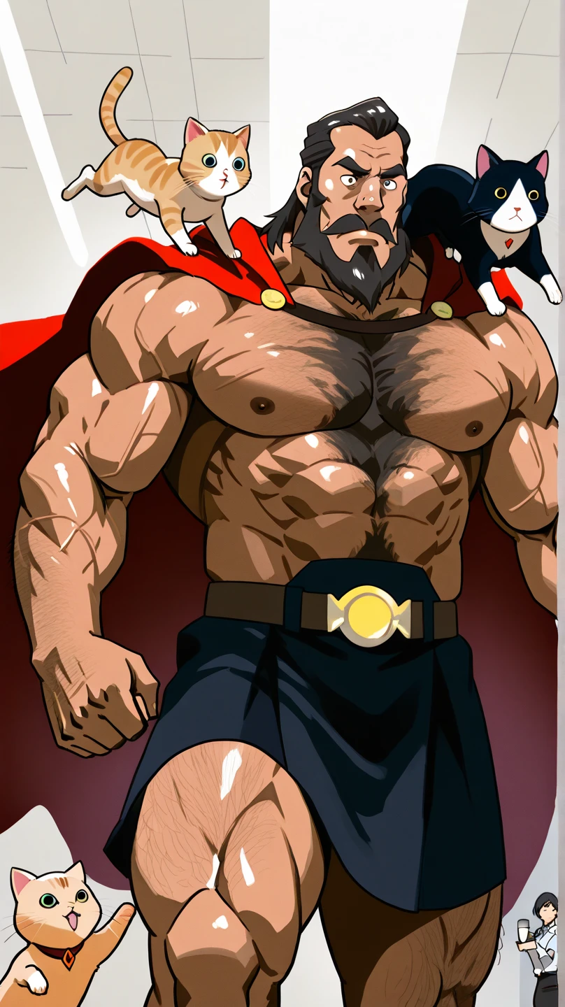 best quality, perfect skin <lora:warsmanV1:0.8> kin warsman,