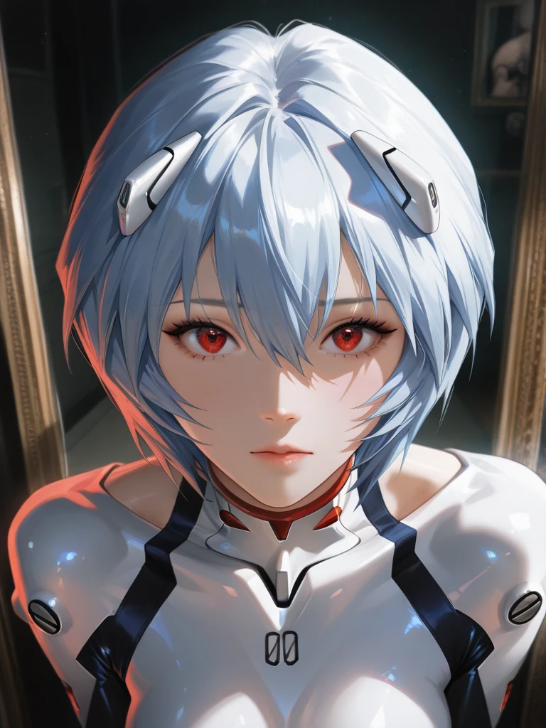 rei ayanami 80s style