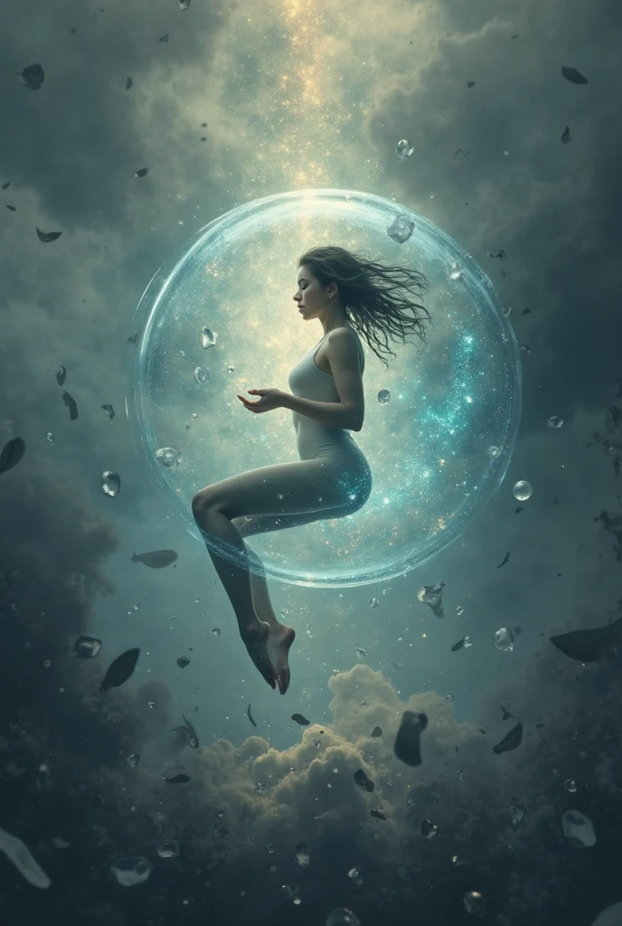 In the city of san miguel mexico there is a man riding a unicycle and juggling, the is a woman doing a trick on ariel silks, there is a goddess dancing with fire fans, there is a goddess with wings riding on a grizzly bear that is running, there is a very huge geodome. The geo doem is shing with light. Big rays of light are coming from the geo dome. In the sky are flying pessos and flying usa dollars. In the sky there are also stars.