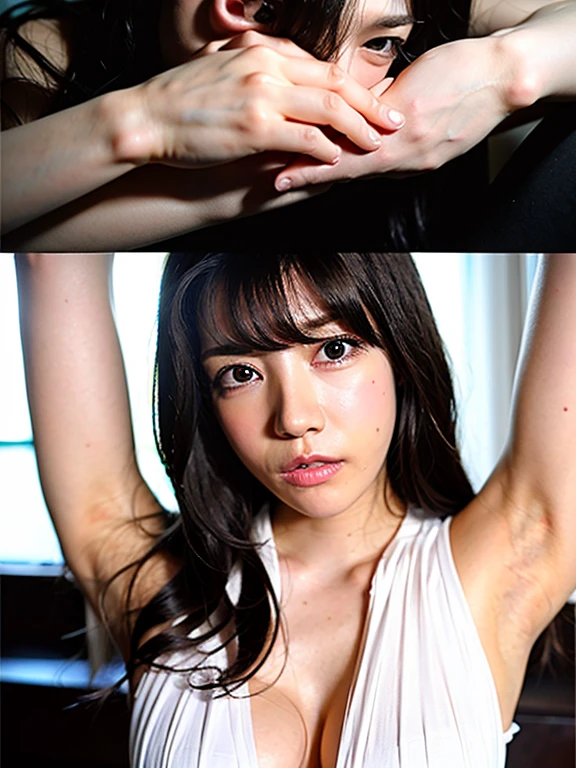 Small and beautiful breasts:1.2、Cherry-colored areola、Erect nipples、Narrow waist、Shaved、Japanese Beautiful Girl、15Year-old junior high school student、Long black hair、Naked beautiful girl、Grab your chest、Grab your ass、彼女の周りの何千人もの女性が彼女のGrab your chest、Grab your chest両手、masterpiece、Highest quality、Very detailed、Crazy behavior、Crowdsurfing、Highly realistic face、Very realistic eyes、There were a lot of women around her.、Woman grabbing body、Compressing the breastasterpiece、Highest quality、Very detailed、One naked girl、Full nudity、Multiple hands、stage、Crowdsurfing、Crazy crowds and ass grabbing、Grab your chest、The women around her、A compressed body、Many people are clutching their chests、Be beaten、pull clothes、Grab clothes、Tearing clothes、Beautiful feet、Lying above the crowd、From above、Fingers inserted into the genitals、Nipples being pinched、A penis is inserted into the genitals、Having sex、Being violated by many、The legs are spread wide、Bukkake 1:4