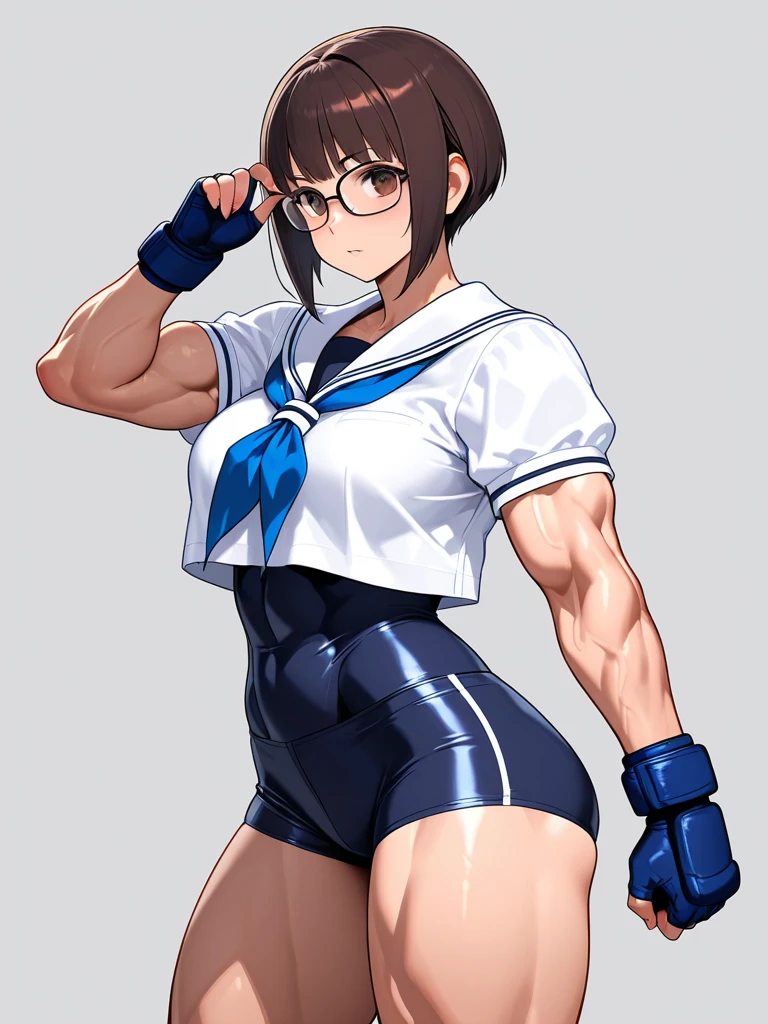 score_9, score_8_up, score_7_up, source_anime, flat color, anime screencap, ikuchan, BREAK, 1boy, hellsing, genderbend, serious, apathetic, bored, twink, indoors, smug, lean, femboy, otoko no ko, full-body, muscular, large waist, large thighs, ((solo)), seras Victoria, huge thighs, armpits, tuxedo suit, black hair, red eyes, vampire, fangs, castle, indoors, mansion, hair over one eye, portrait