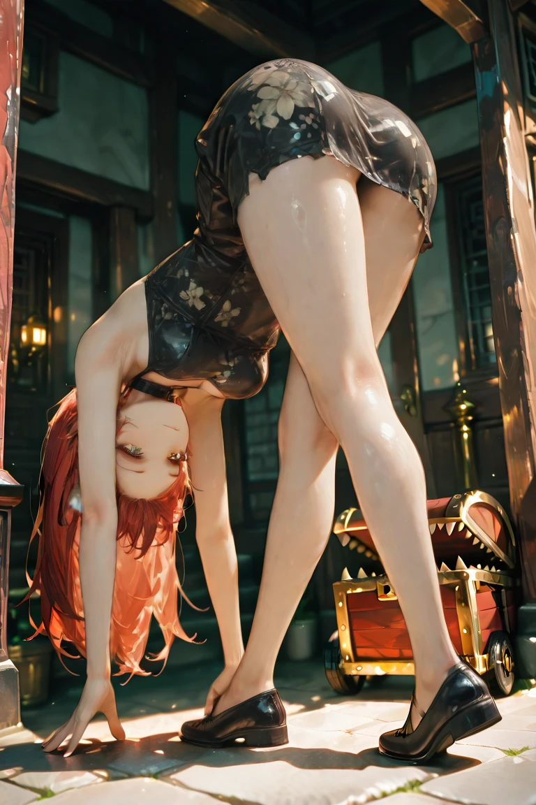 (masterpiece, absurd quality, best quality, official art, beautiful and aesthetic:1.2), cute petit girl, extreme detailed, fractal art, colorful, highest detailed, vivid color, (transform sequence), babyface, cinematic lighting, cowboy shot, looking at viewer, (from below:1.5), landscape, (mucus:1.5), (dirty clothes:1.5), scenery, flower field, serena (pokemon), 1girl, hat, sunglasses, beautiful detailed long hair, blonde hair, beautiful detailed blue eyes, bracelet, beautiful detailed sleeveless shirt, black shirt, red skirt, pleated skirt, black thighhighs, bag, lipstick, eyelashes, extremely detailed face, (perfect legs, perfect hands, perfect anatomy),depth of field, dappled sunlight, beautiful lighting, (interspecies sex:1.5), (solo:1.5), (tentacles dragged into the pond:1.5), many tentacles, (wrapped around legs and arm by tentacles:1.5), (blush:1.5), (shouting:1.5), (rape:1.5), chibi, (sexual penetration by tentacles:1.5), floating hair, detailed skin, small breasts, nsfw, thick clothes, (squirting:1.5), dutch angle, curvy, bangs, (crawling on all fours:1.5), (from back:1.5), bunch of com overflowing from anal, big two tentacles rape her anal, anal expanding by tentacles, bunch of com overflowing from anal, painful face