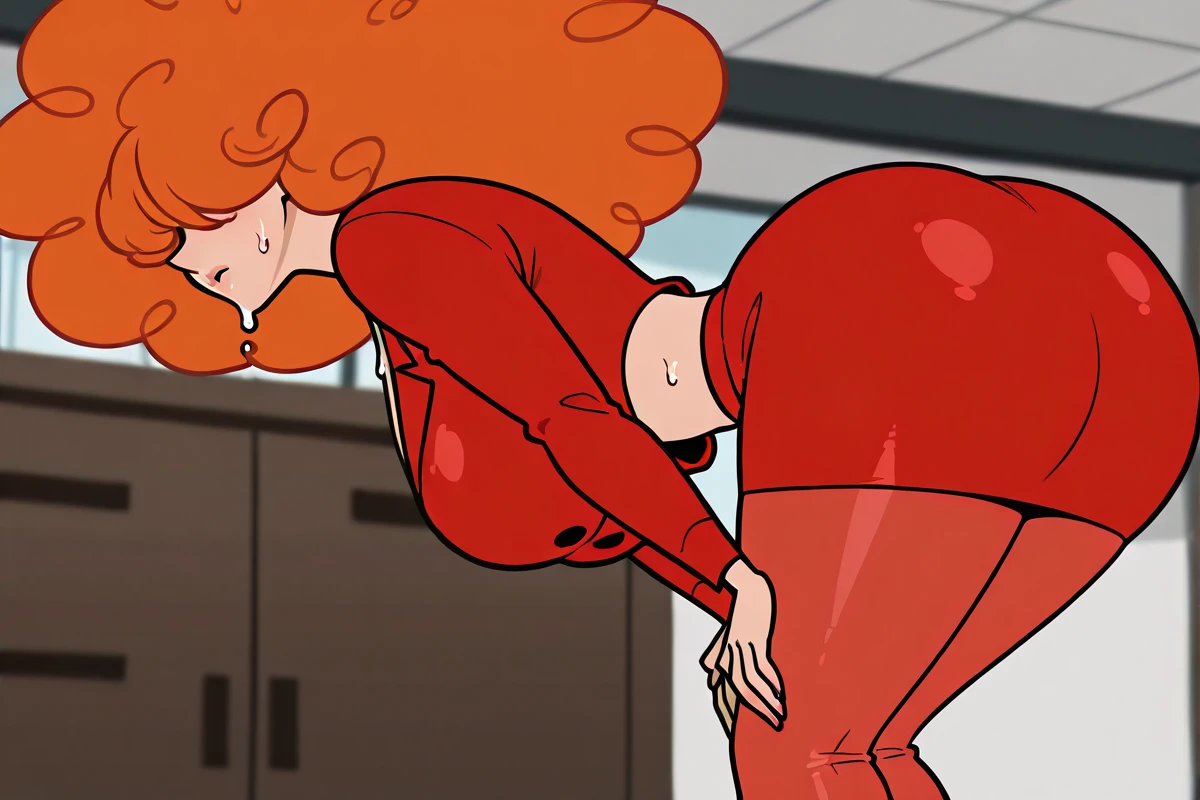 High quality anime illustration, 1 girl, breast expansion, neckline, giant breasts, huge breasts, looking at breasts, ((better eyes)), very pretty face, loving breasts, chubby, (((extremely massive hips))), (((extremely massive thick thighs))), (((extremely massive voluptuous butt))), (((extreme curvy curvy body)))