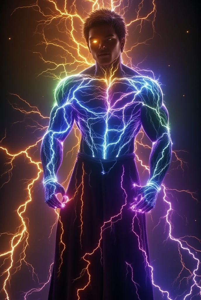 Black light art ，with black background，（muscle men），Jean-Michel Basquiat (Jean-Michel Basquiat) Stylized, character concept design, Half a body，