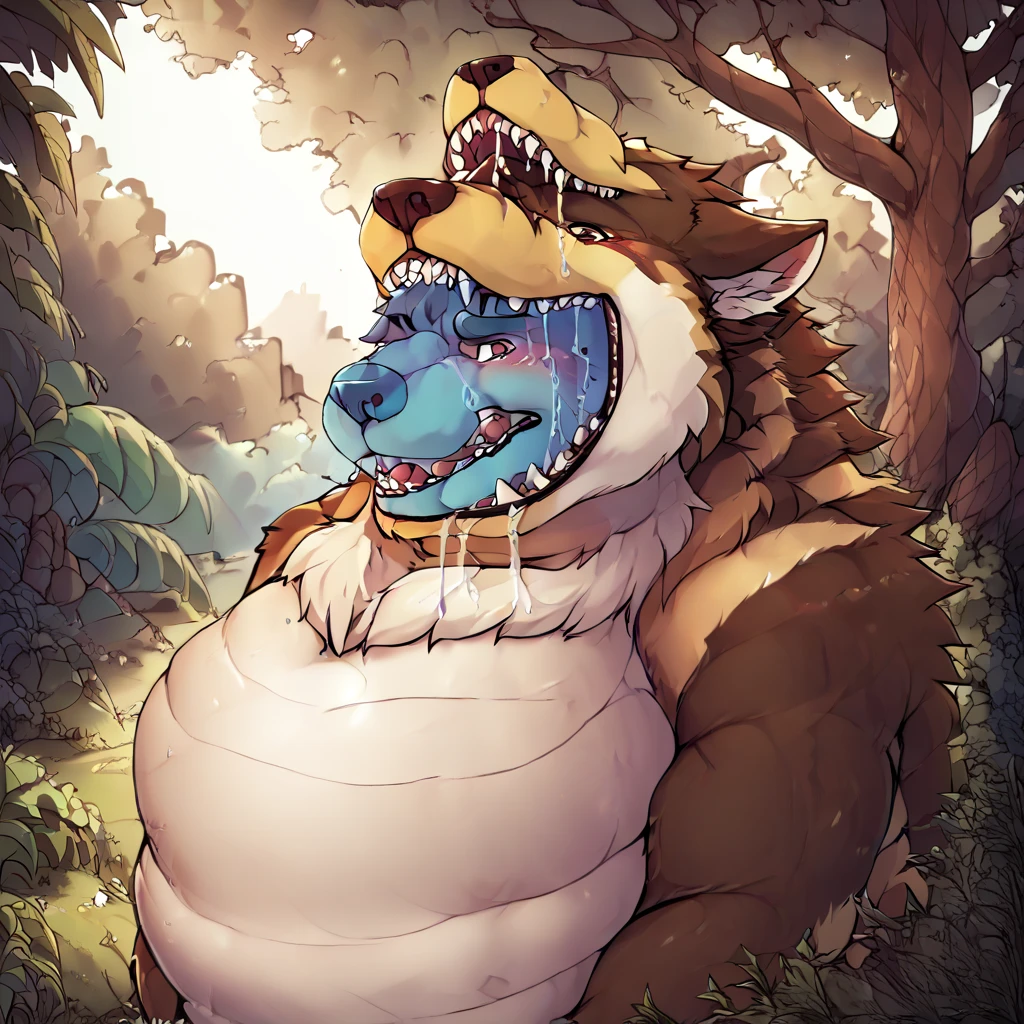 (feral kobold), (male werewolf) score_9, score_8_up, dream prompt:score_9, beautiful, detailed cute face, blushing, shocked expression, reverse suspended congress, looking surprised, crying, forest, feet in view, foot shot, 3 toes, crying, cum, green feet, 3 toes, screaming, foot focus, huge feet, vaginal, sex, closed eyes, saliva, hyper feet, impregnation, arms behind back, spreading legs, scrunching toes, fingers in mouth