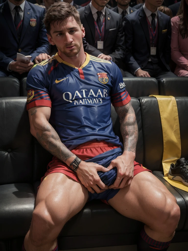 Neymar with his penis out