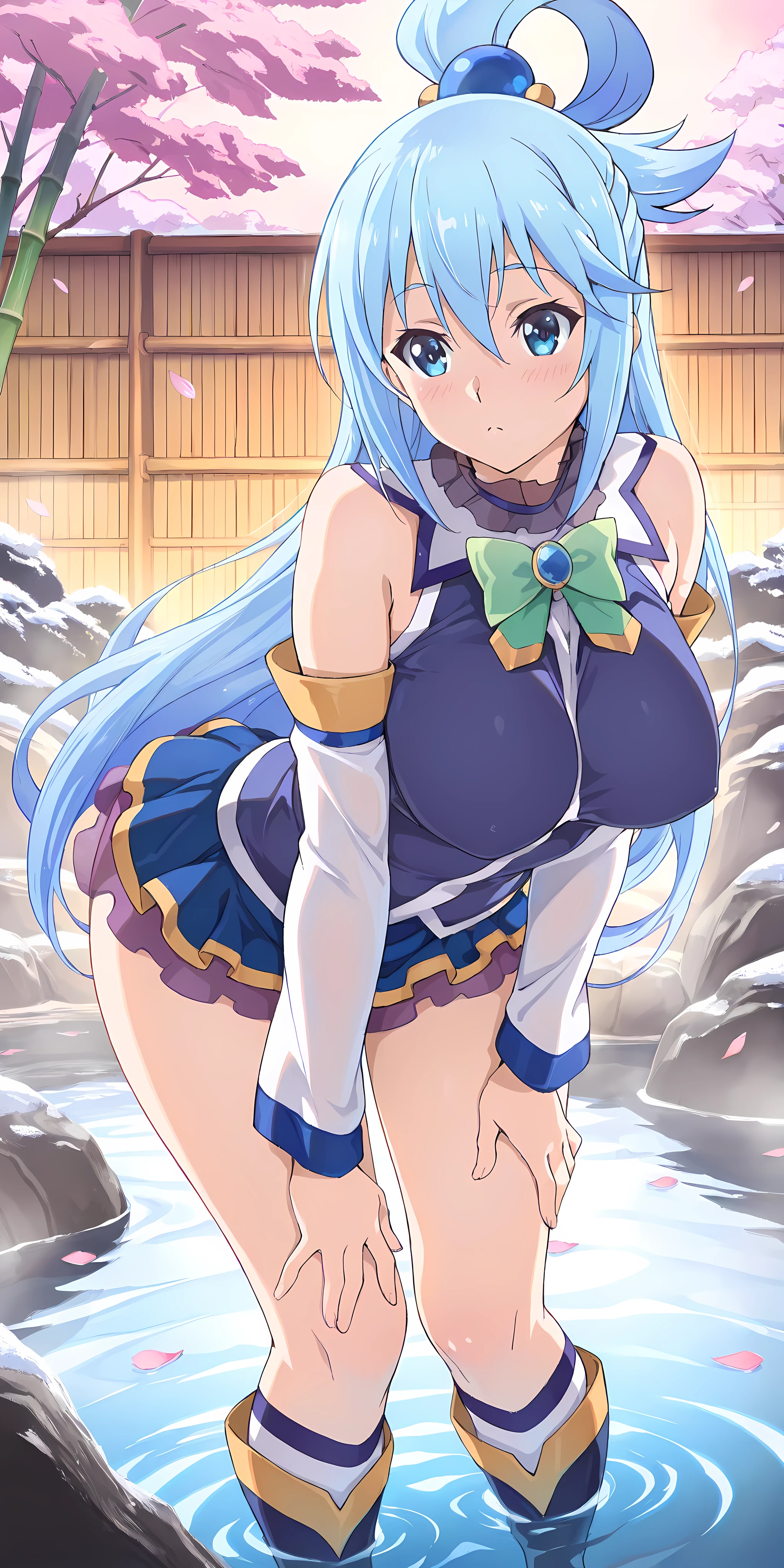 (shape: Used Pecora), Bunny girl, blue hair, twin braids, girl, alone, {{masterpiece}}, highest quality, Highly detailed CG Unity 8k wallpaper, cinematic lighting, Lens flare, beautiful detail eyes, side line, colorful light, particle,