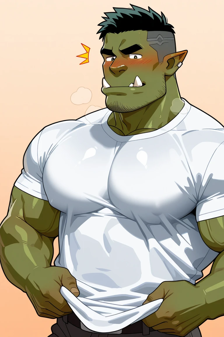 score_9, score_8_up, score_7_up, score_6_up, seamus, muscular, male focus, bara, multiple boys, muscular male, 2boys, pectorals, nipples, abs, chest hair, facial hair, large pectorals, beard, navel, short hair, green skin, topless male, arm hair, colored skin, yaoi, smile, navel hair, pectoral grab, orc, interspecies, brown hair, stomach, grabbing, pants, monster boy, realistic<lora:EMS-417275-EMS:0.700000>, <lora:EMS-402186-EMS:0.700000>, <lora:EMS-431591-EMS:0.750000>