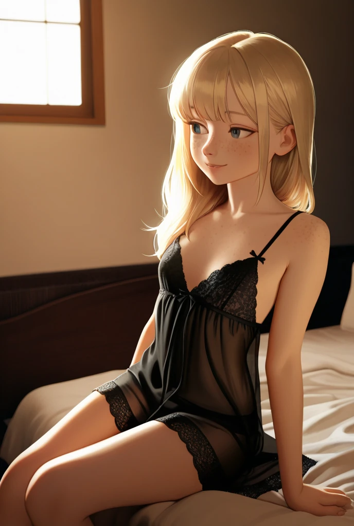 (Ultra Real), (Illustration), (High Resolution), (8K), (Very Detailed), (Best Illustration), (Beautiful Detailed Eyes), (Best Quality), (Ultra Detailed), (Masterpiece), (Wallpaper), (Detailed Face), Solo, (Dynamic Pose), 1 Girl, White Wavy Hair on a Chair, Japan Person, Iris Unusual Eyes, Small Moles Under the Eyes, ((Short Apron)), Medium, Long Legs, Tighten abs, (camel toe), (no panties), (without bra), Kaede Takagaki, long hair