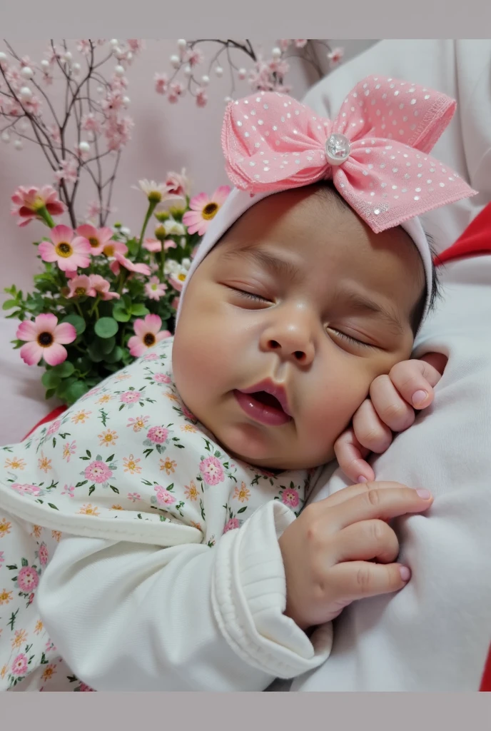 arafly looking baby laying on a bed with a stuffed animal, beautiful cute, babies in her lap, happy brave magical cuteness, cute beautiful, with cute doting eyes, very detailed picture, innocent face, photo of a beautiful, incredibly cute, innocent look, photo taken with nikon d 7 5 0, photo taken with nikon d750