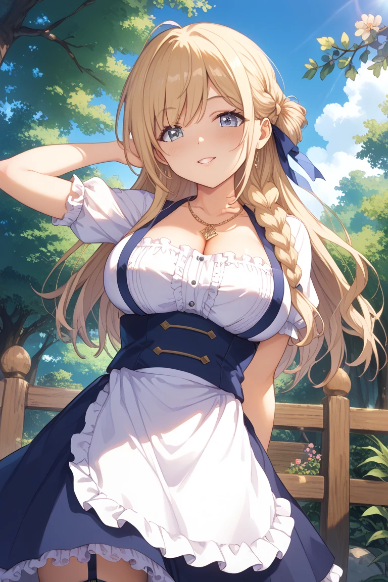 perfect face blonde long hair bangs bangs double eyelids frills maid white skin blue eyes high school girl Large skin area pale skin pigment lure big breasts Thighs I'm not wearing them anime style Furifuri big ribbon lapis lazuli cute tits in the forest super mini skirt white blouse Absolute area earrings sticking out one's shoulders Busty Transparent breast bag I can see it charming uniform masterpiece perfect Sex side boob lolita sexual cleavage girl chest emphasis Harem sex slave corset pure gold looking here super breasts Queen Cat ear hide your fingers smile smile welcome good morning Welcome Titty fuck I can not stand it bikini kitagawa marin