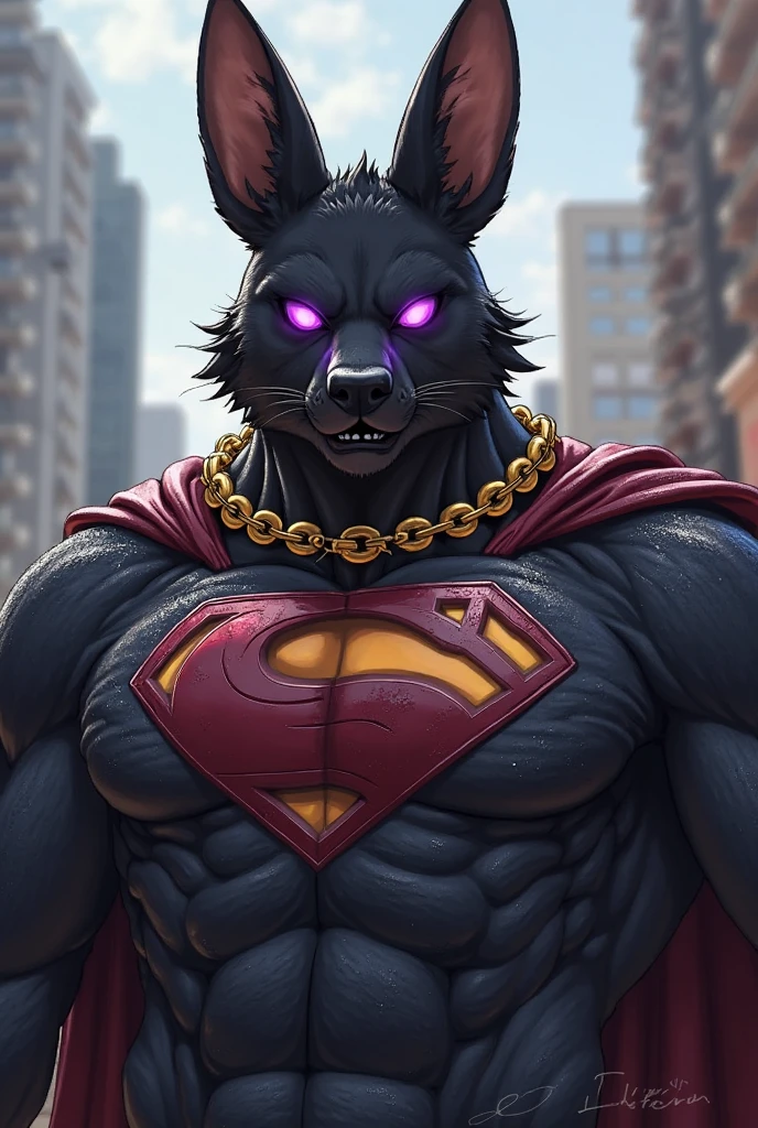 2d, masterpiece, best quality, 4k, 8k, ultra highres, raw photo in hdr, sharp focus, photo realism ,real life like, in a night city, detailed background, solo, (gloves, mask, skin tight), (by null-ghost, by thebigslick, by darkgem, by honovy), black horse anthro, male focus, perfect purple eyes, (luminescent eyes) full body, Whole Body, cape, Full View, Villain, Bad Guy, Evil, All his clothes are black, smirk, crazy, claws, fire, Massive bulge (Touching), bedroom eyes, muscular chest, muscular abs.