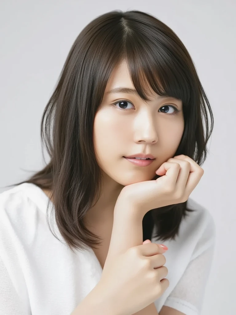 ((Both hands are in front of the navel、A photo of her panties showing through a short polo shirt、Hands roll up shirt、She is wearing a navy polo shirt and luxurious white panties.、:1.4))、Being in the living room、Length cream hair color、Her huge breasts are obvious even through her clothes..、Small earrings、Light brown hair color、:1.4))、Shiny Hair、Light beige hair color、Background Blur、Light brown hair、{{Cowgirl Shot}}、((Close-up shot from the waist up、Big Breasts:1.4))、Big Breasts、Smile、Big Breasts that can be seen even through clothes、Cowboy Shot、A lovely smile、((Revealing clothing))、Full body photo、ring、Tuck your hair behind one ear、Silver Necklace、smile、Caustics、Highly detailed photos、Big Breasts、Super no makeup、(8K、RAW Photos、Highest quality、masterpiece:1.2)、(Realistic、Realistic)、1 Girl、((Big Breastsショートヘア、Looking into the camera:1.4))、Hair blowing in the wind
